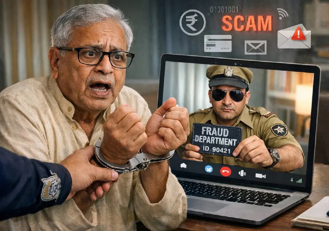 Digital arrest scam terrifies senior, cheats him of ₹50 lakh - News Karnataka