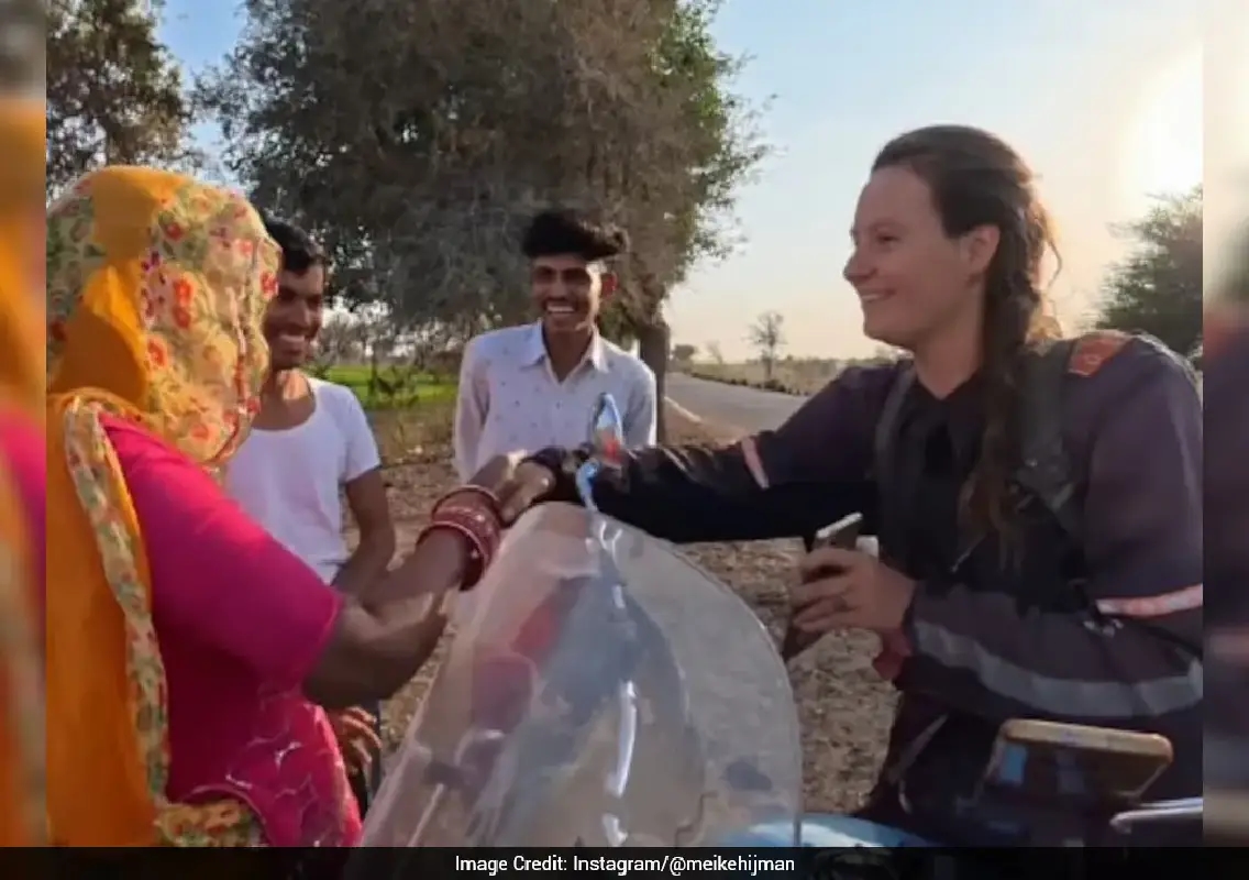 Dutch traveller’s Rajasthan stay wins hearts, video goes viral - News Karnataka