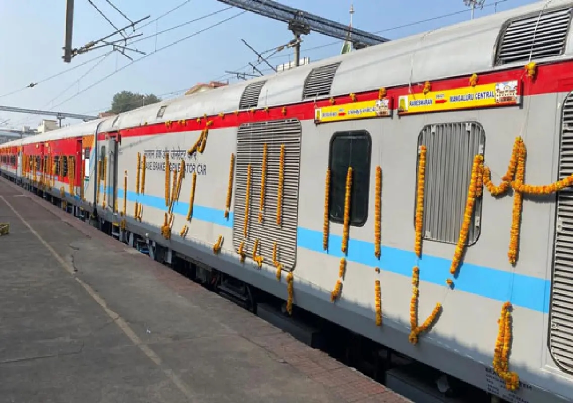Extra AC coaches added to Rameswaram–Mangaluru train - News Karnataka