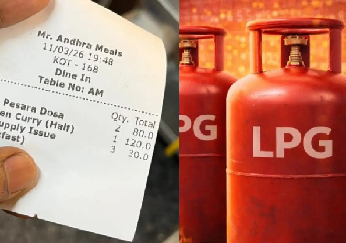 Gas shortage charge on Bengaluru hotel bill sparks debate - News Karnataka