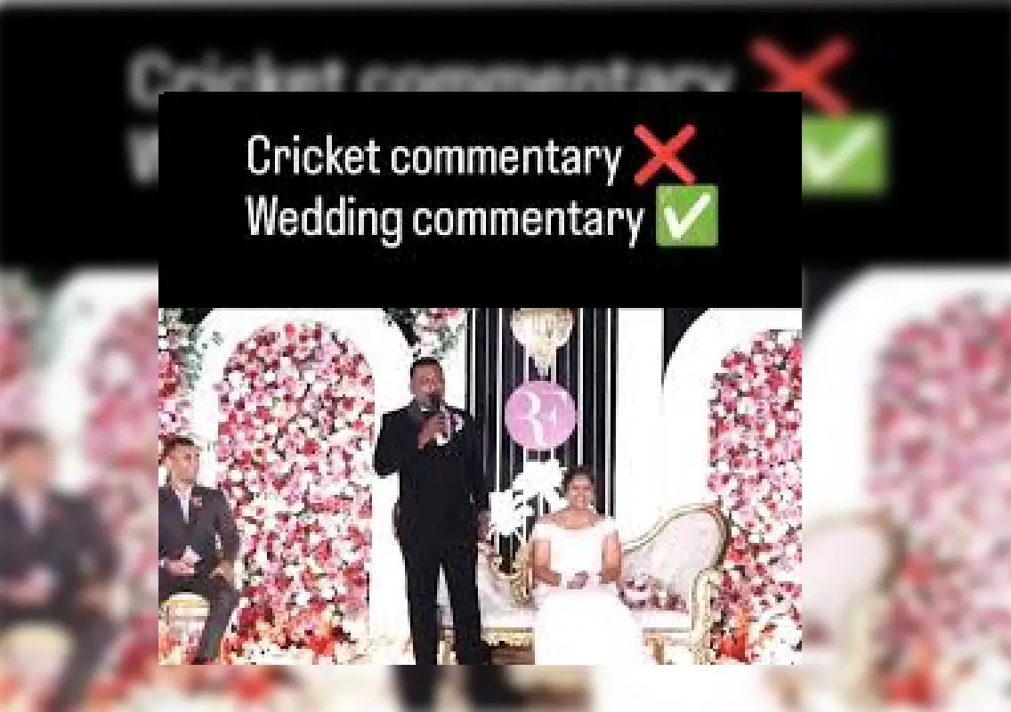 Groom Ruben Rebello turns wedding venue into cricket field - News Karnataka