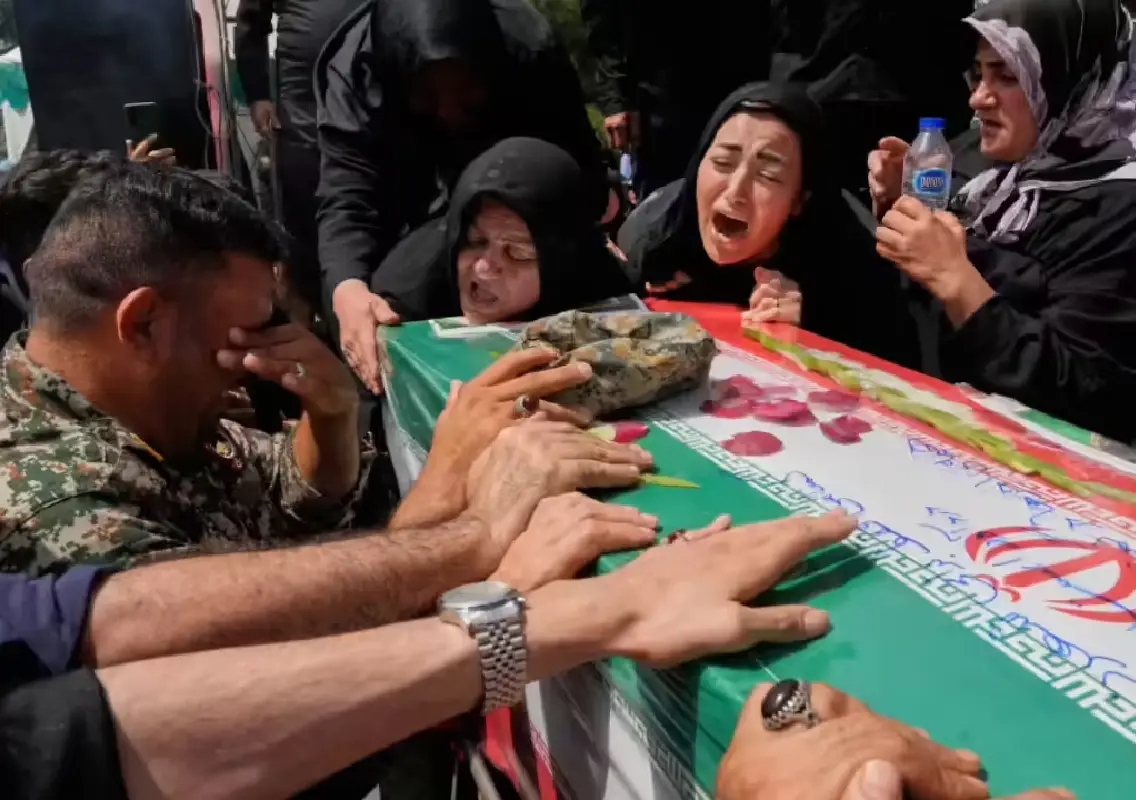 Haunting war images show mother and child killed in Iran conflict - News Karnataka