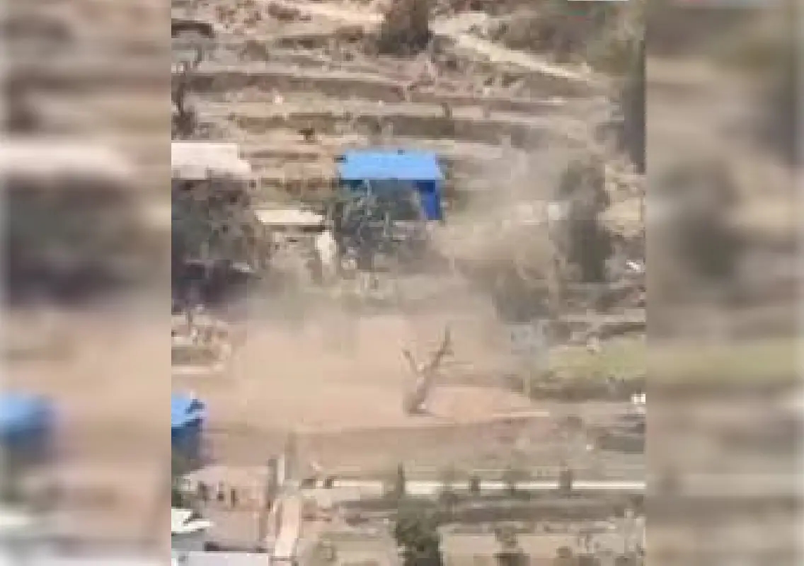 Helicopter carrying family to funeral crashes in Nepal: WATCH - News Karnataka