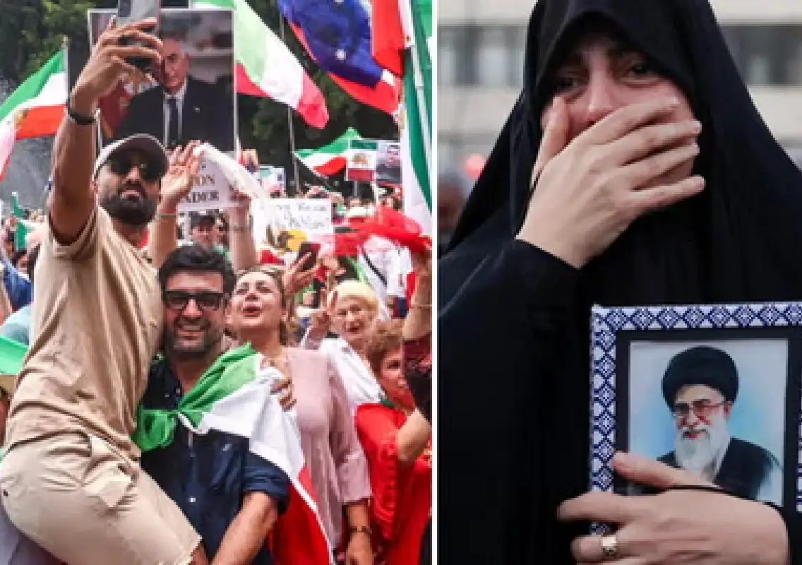 Iran erupts in grief and jubilation after Khamenei’s death - News Karnataka