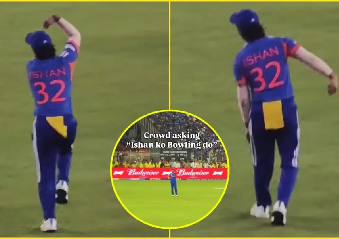 Ishan Kishan’s bowling gesture steals show in T20 World Cup final - News Karnataka