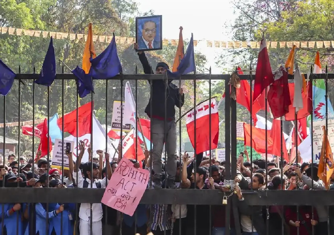 JNU protests over facial recognition lead to arrests, rustication - News Karnataka