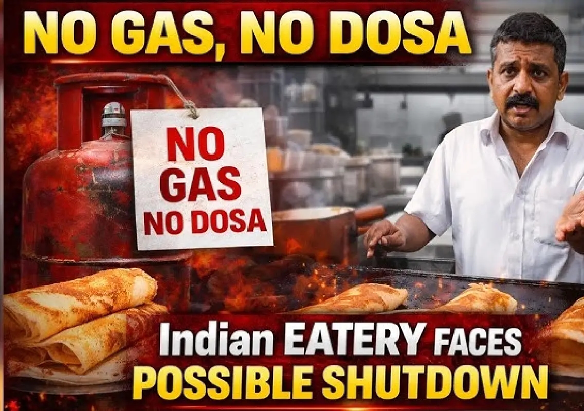 LPG crunch flips hotel menus as dosa takes a back seat - News Karnataka