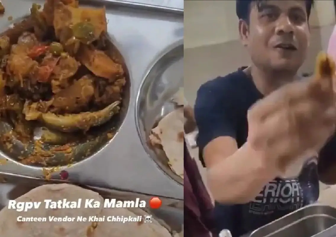 Lizard in food claim sparks outrage at university canteen - News Karnataka