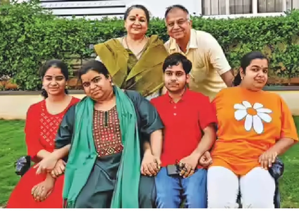Mother of quadruplets turns autism journey into mission - News Karnataka