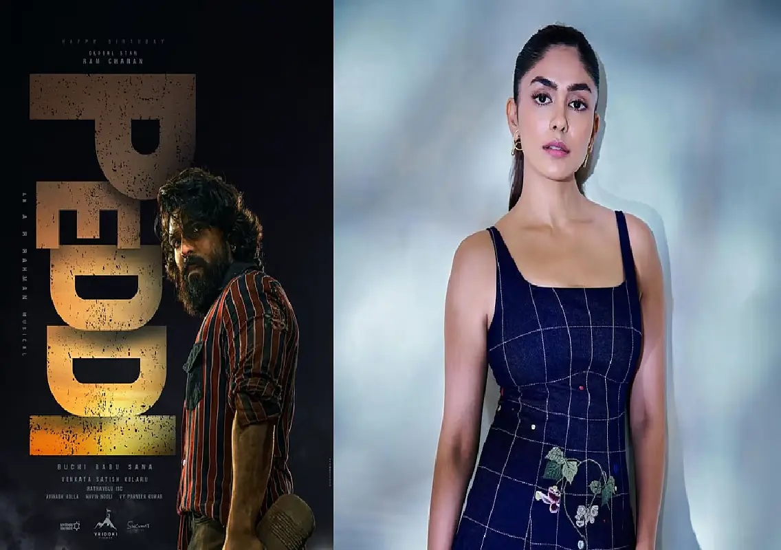 Mrunal Thakur rumoured for special song in Ram Charan’s Peddi - News Karnataka