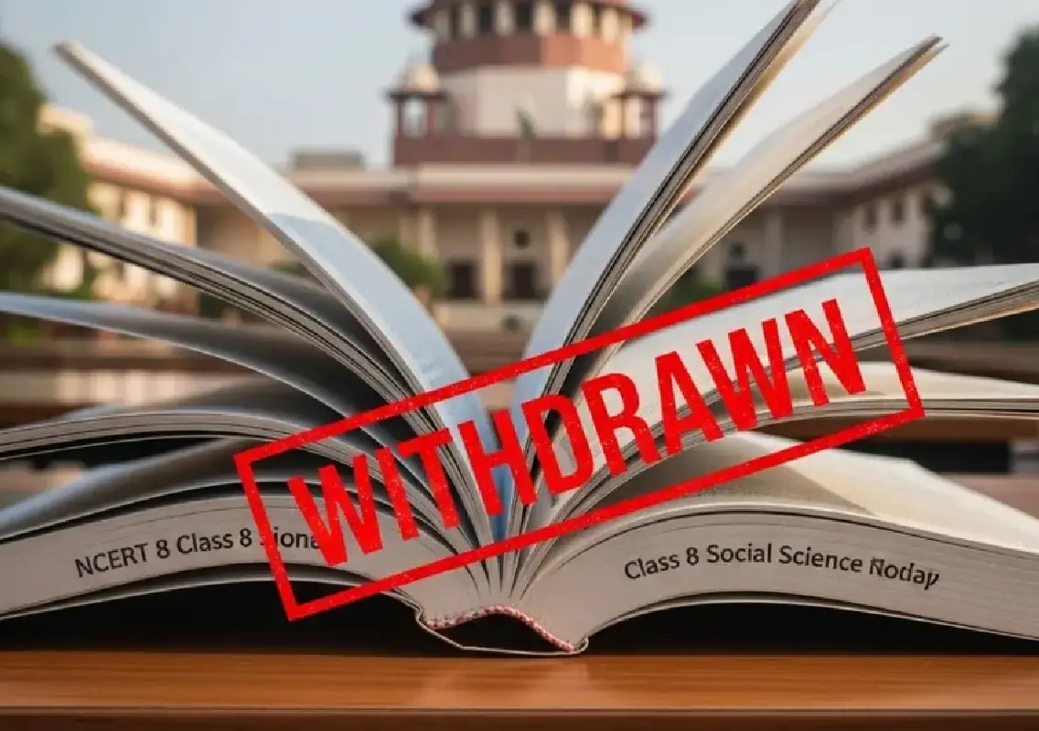 NCERT withdraws Class 8 textbook, issues apology over judiciary chapter - News Karnataka