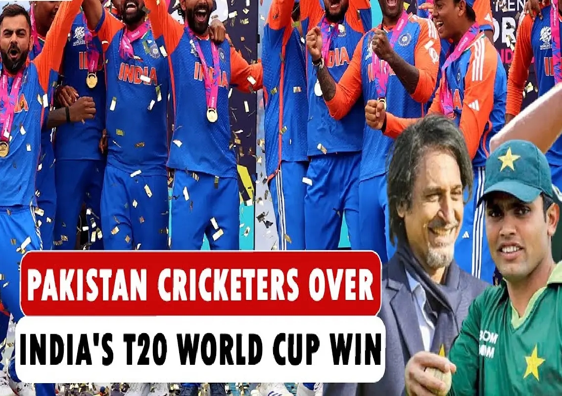 Pakistan cricketers react as India wins T20 World Cup title - News Karnataka