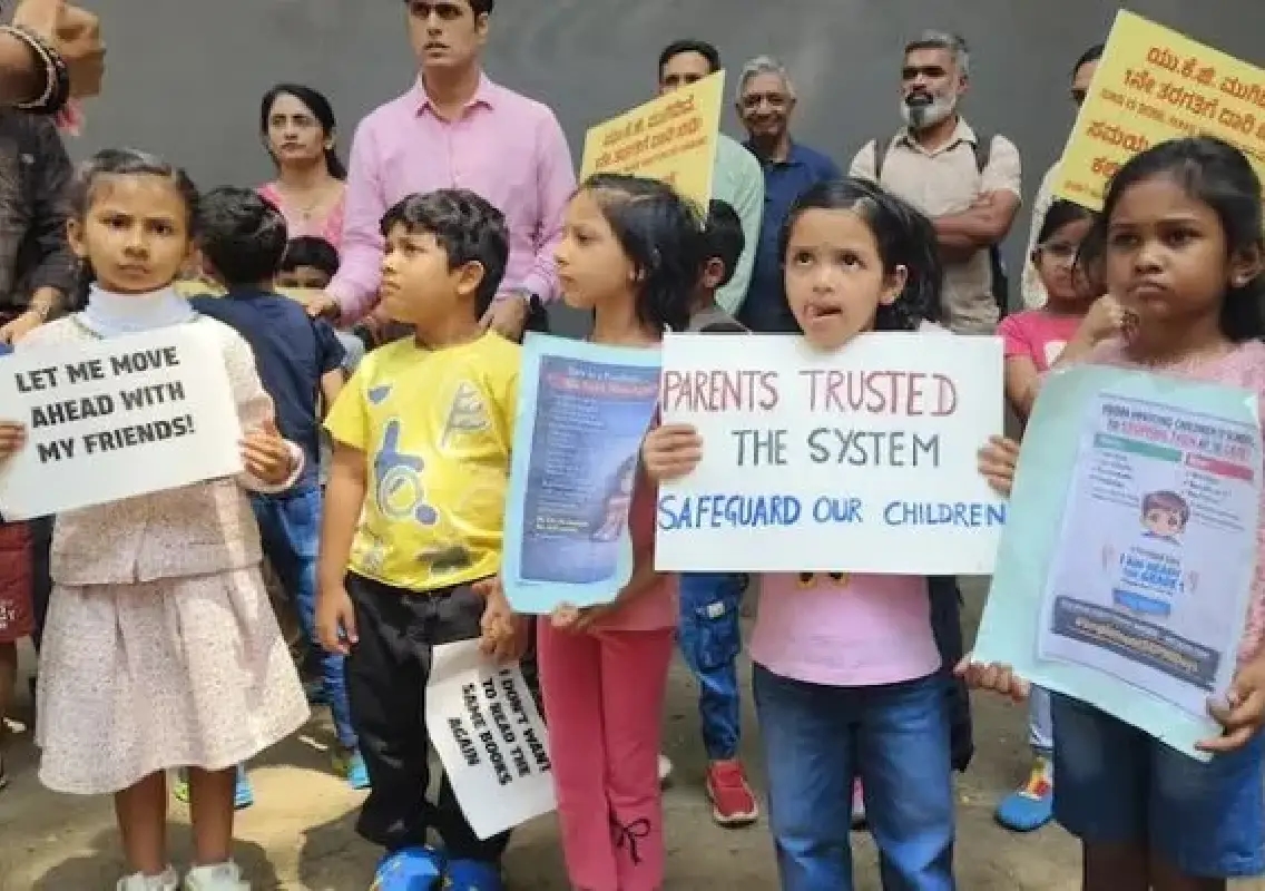 Parents seek age rule relaxation for Class 1 admissions - News Karnataka