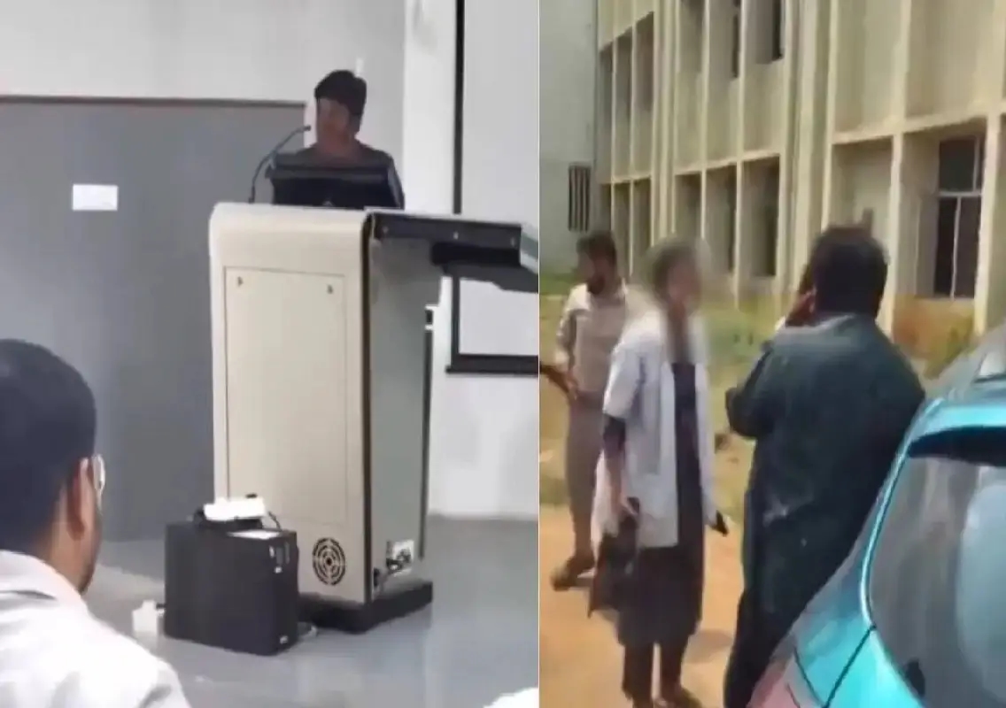 “Didn’t you say ‘I love you’?”: Bengaluru professor proposes in class, chaos erupts: WATCH - News Karnataka