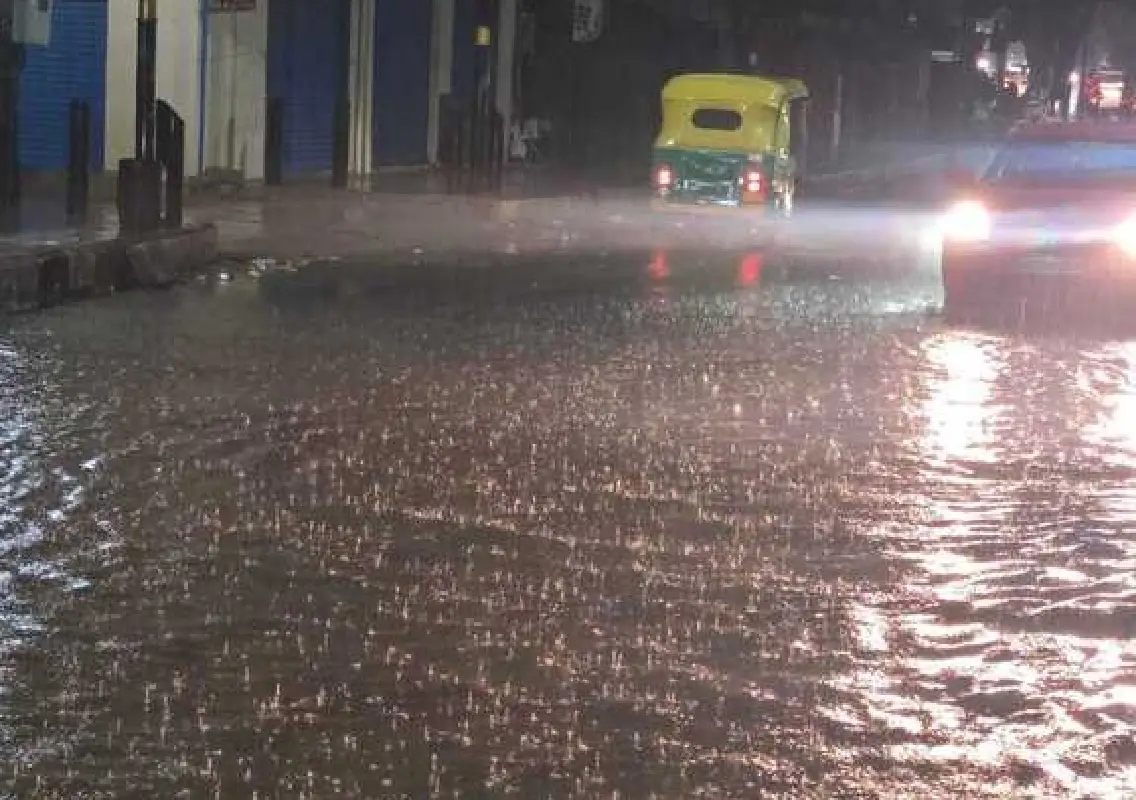 Rain chaos at Majestic sparks outrage over Bengaluru roads - News Karnataka