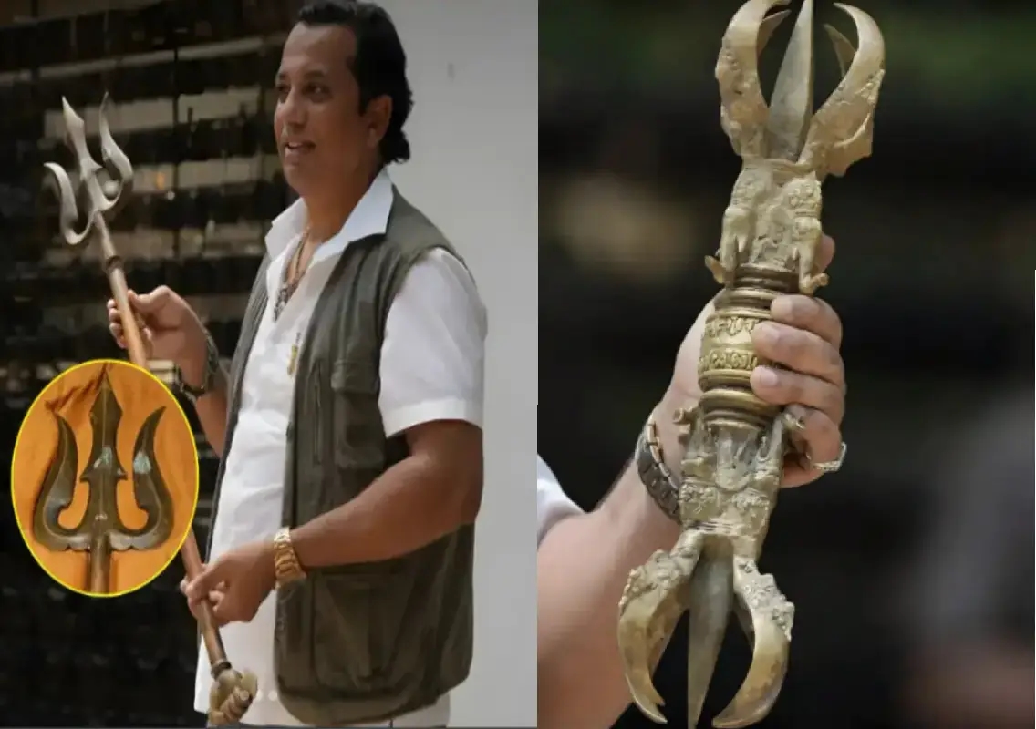Researcher claims 10,000-year-old Trishul found in Philippines - News Karnataka