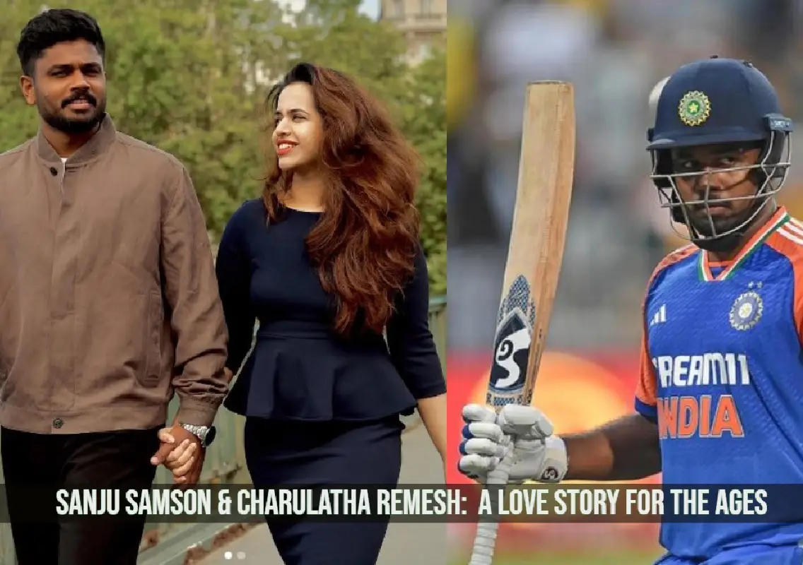 Sanju Samson’s wife Charulatha shares heartfelt post after WC win - News Karnataka