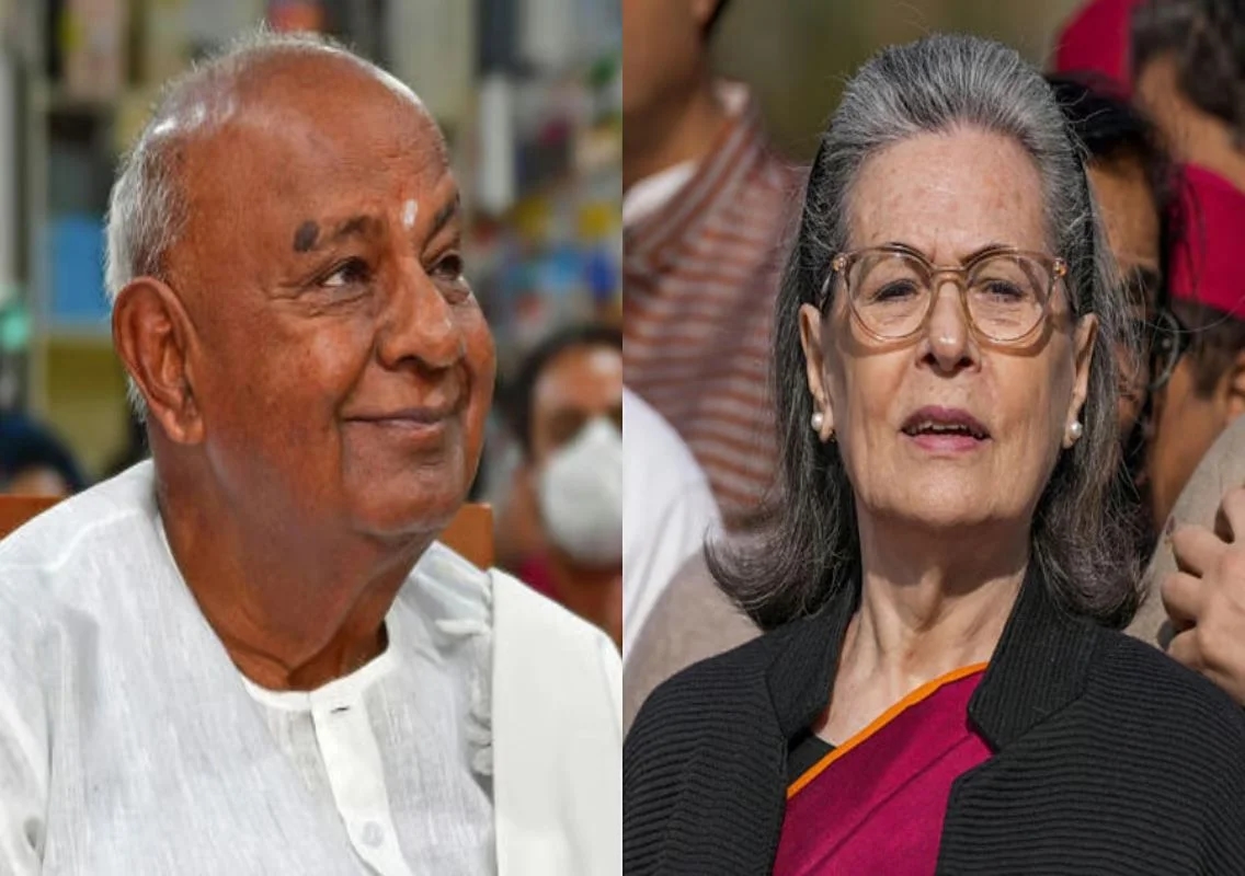 Sonia Gandhi replies to Deve Gowda on Parliament row - News Karnataka