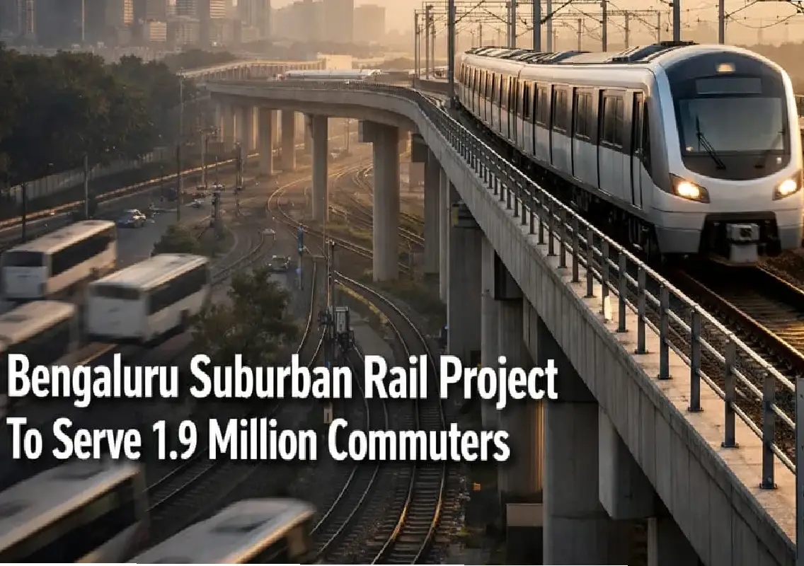 Suburban rail to serve 19 lakh commuters daily in Bengaluru - News Karnataka