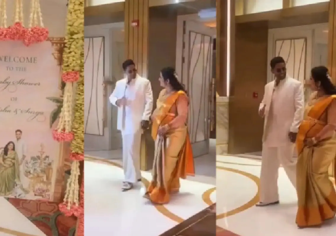 Suryakumar Yadav–Devisha Shetty baby shower video goes viral - News Karnataka