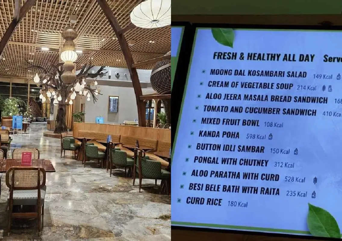 Travellers find ₹99 meal spot inside Bengaluru airport T2 - News Karnataka