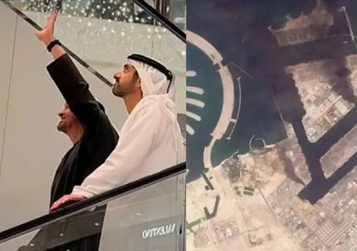 UAE President walks through Dubai Mall after Iran drone attack - News Karnataka