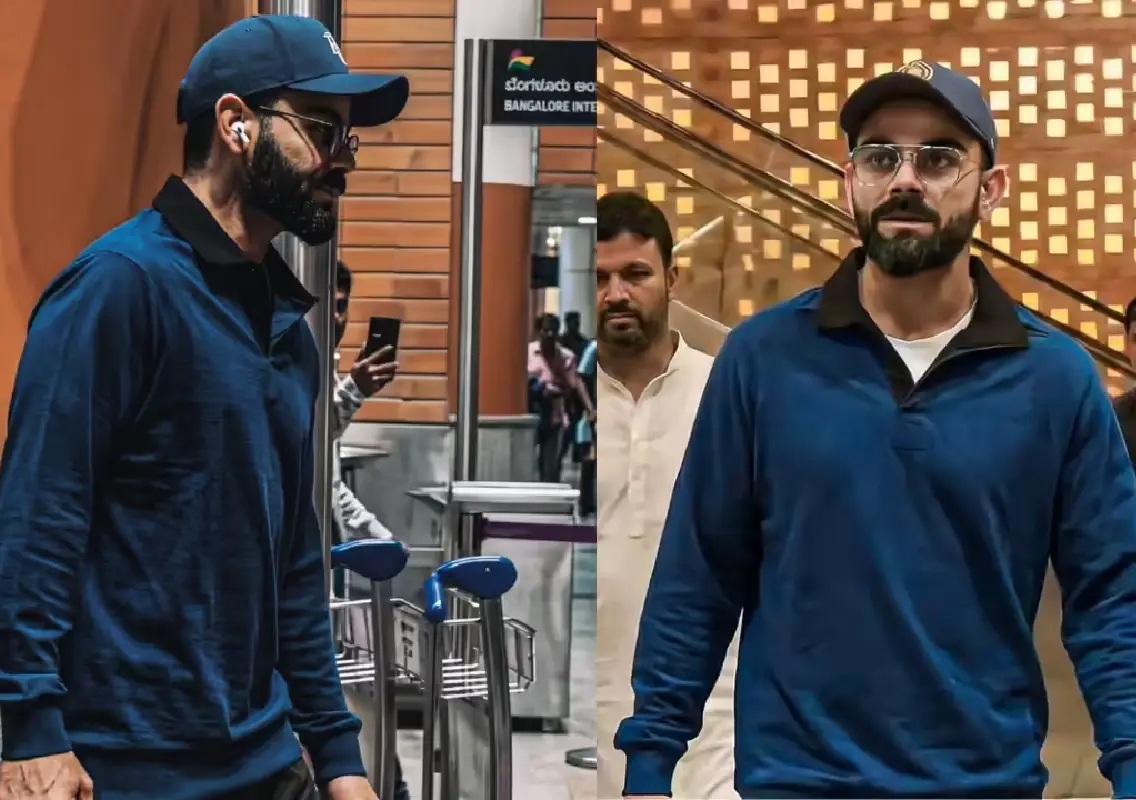 Virat Kohli returns to Bengaluru as fans throng airport - News Karnataka