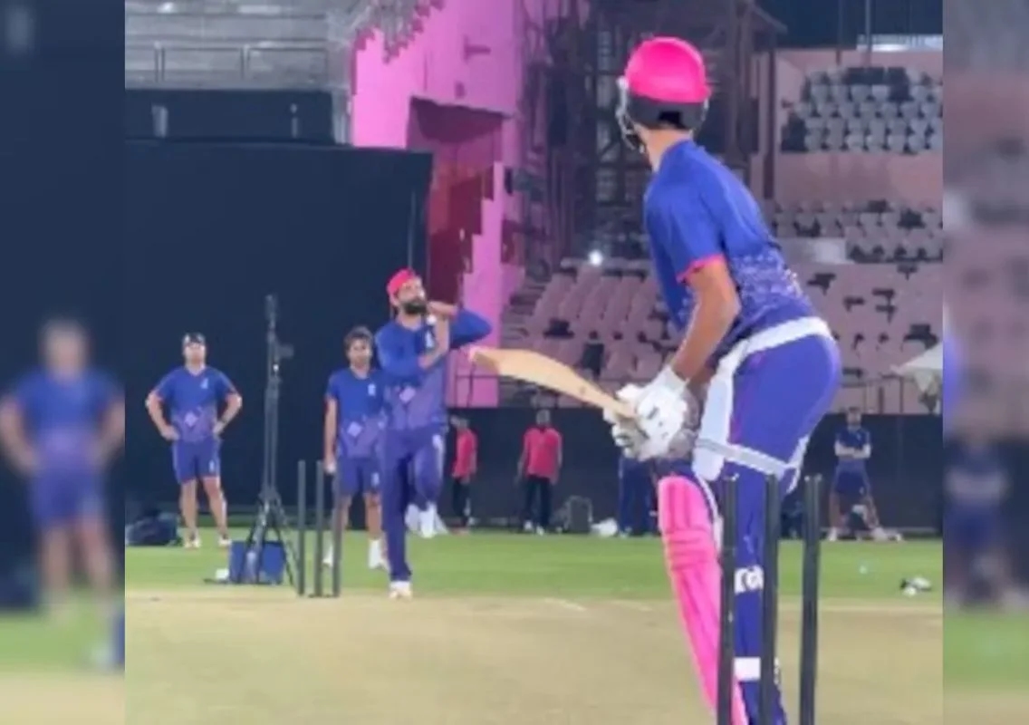Jaiswal’s six off Jadeja in nets goes viral - News Karnataka