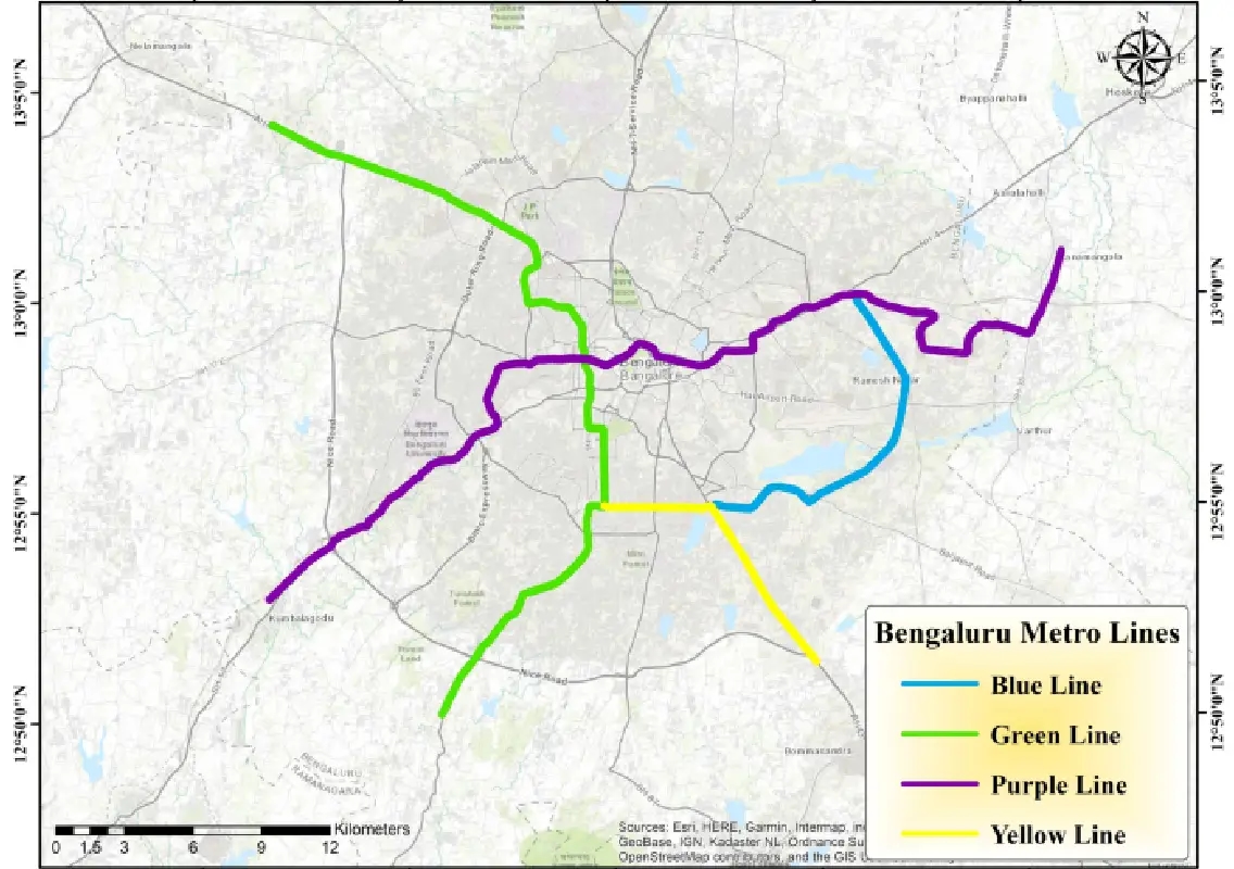 Young Bengaluru developer maps metro usage with data tool - News Karnataka
