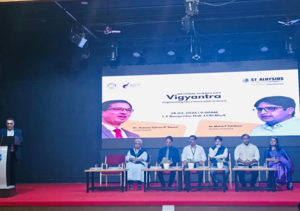 St Aloysius University School of Engineering marks National Science Day 2026 - News Karnataka