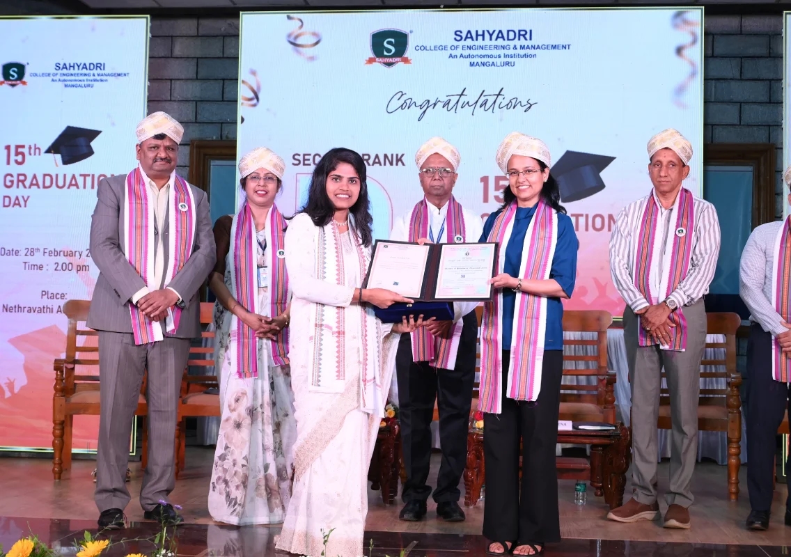 Sahyadri MBA batch 2023–25 celebrates 15th graduation day - News Karnataka