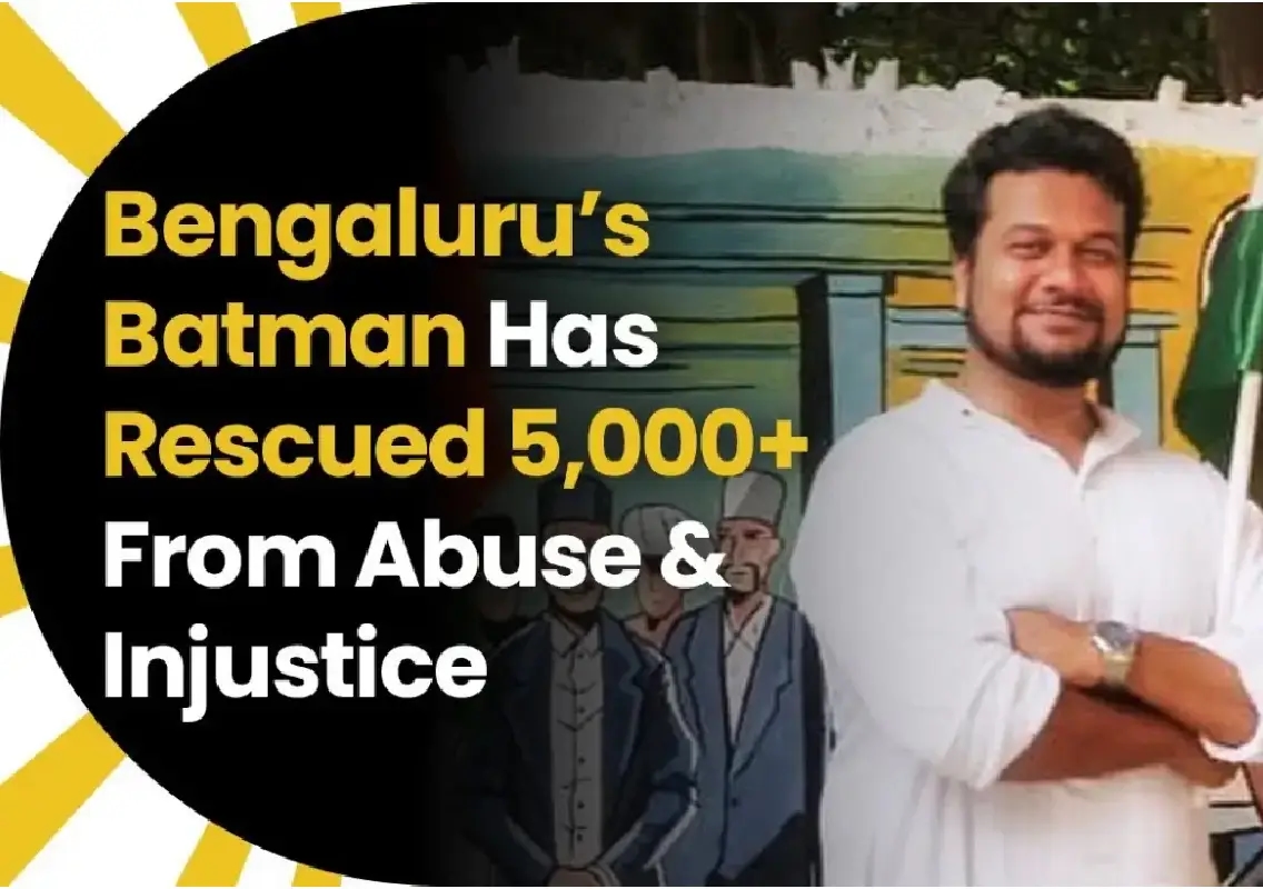 ‘Batman of Bengaluru’ saving lives with courage and compassion - News Karnataka