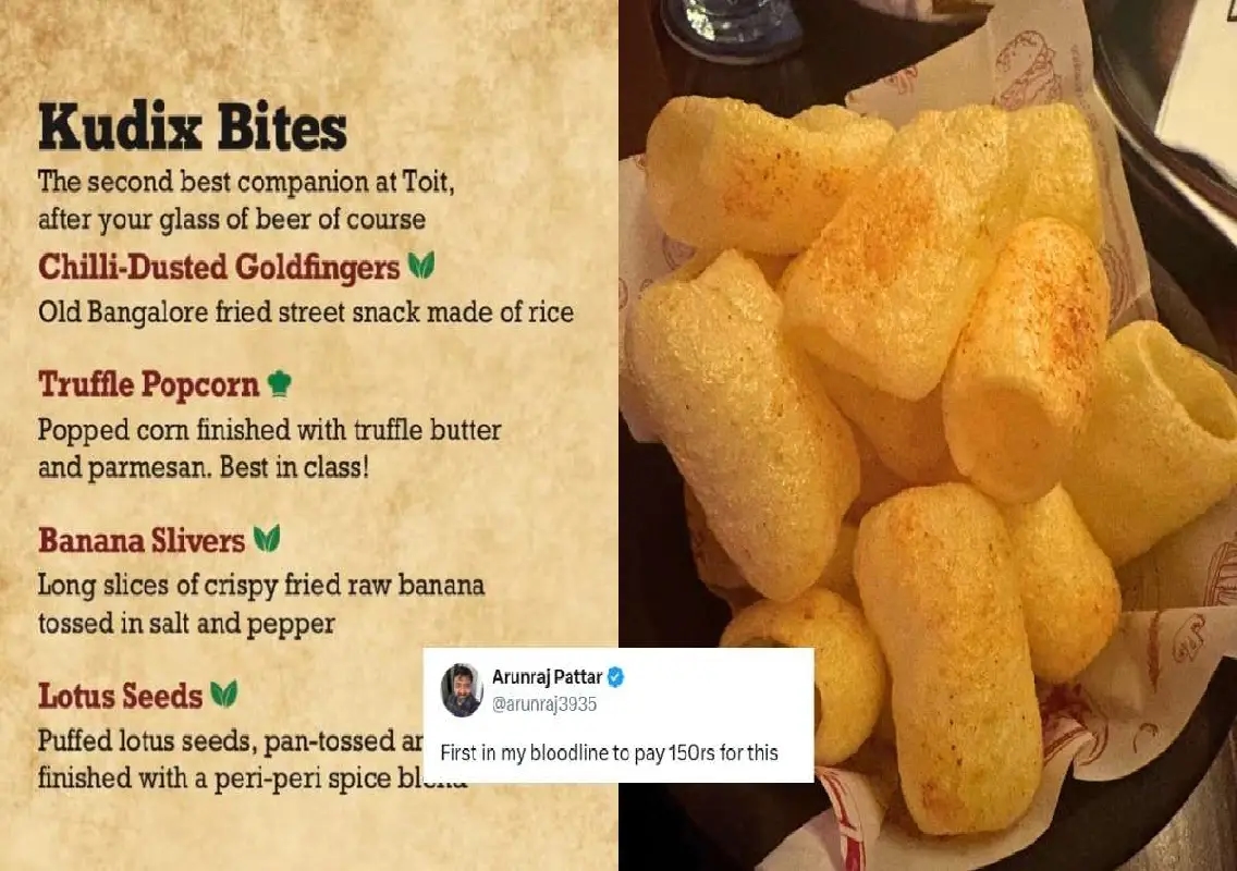 ‘Goldfingers’ snack at Bengaluru pub sparks online amusement - News Karnataka