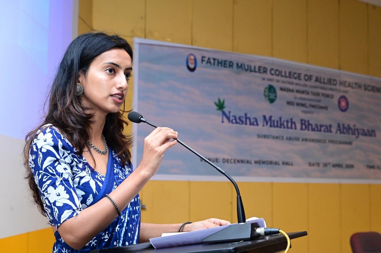 Father Muller College of Allied Health Sciences holds anti-ragging and anti-drug awareness drive - News Karnataka