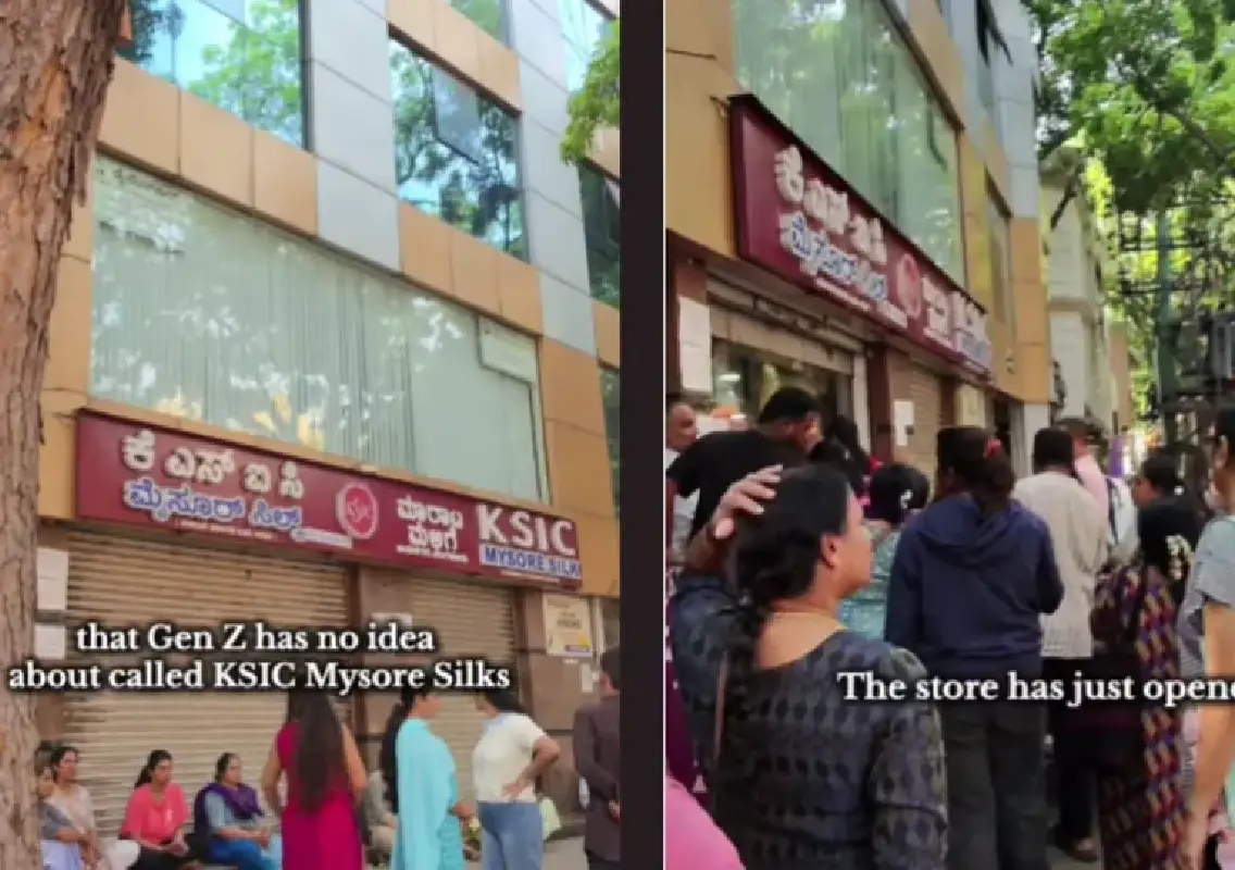 6-hour wait for 10-minute entry at Mysore silk showroom goes viral - News Karnataka