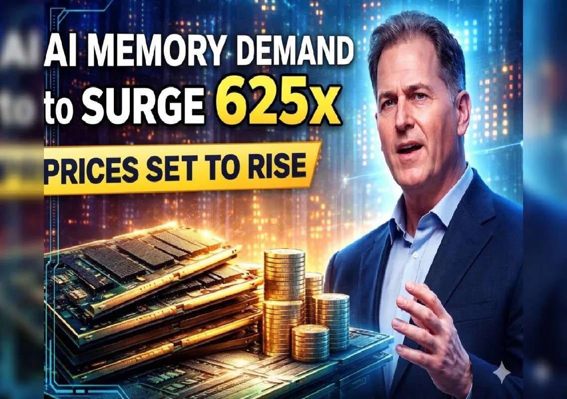 AI Memory Demand May Rise 625x by 2028: Dell CEO - News Karnataka