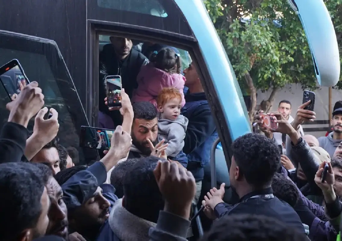 After two years, Gaza toddlers reunite with families in emotional return - News Karnataka