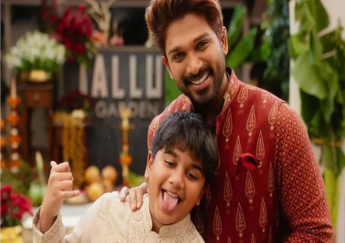 Allu Arjun wishes son Ayaan on birthday - News Karnataka