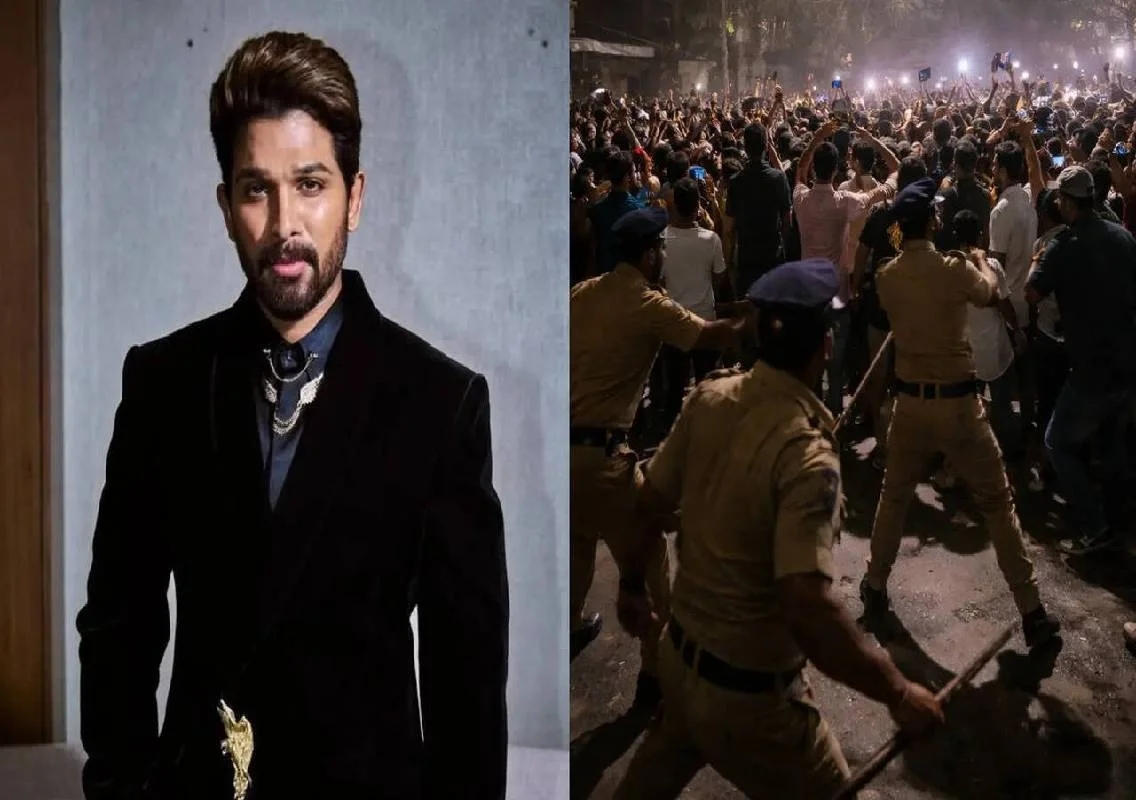 Allu Arjun birthday crowd chaos in Hyderabad - News Karnataka