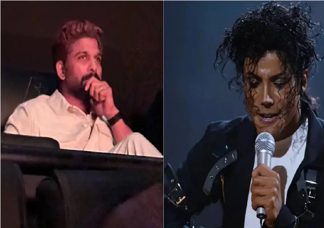 Allu Arjun watches Michael biopic in Hyderabad - News Karnataka