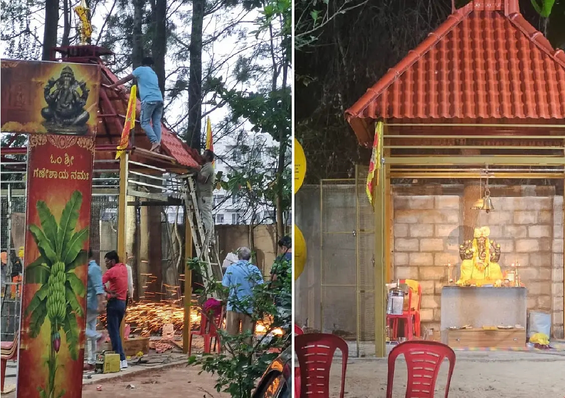 Apartment temple row reaches court in Bengaluru - News Karnataka