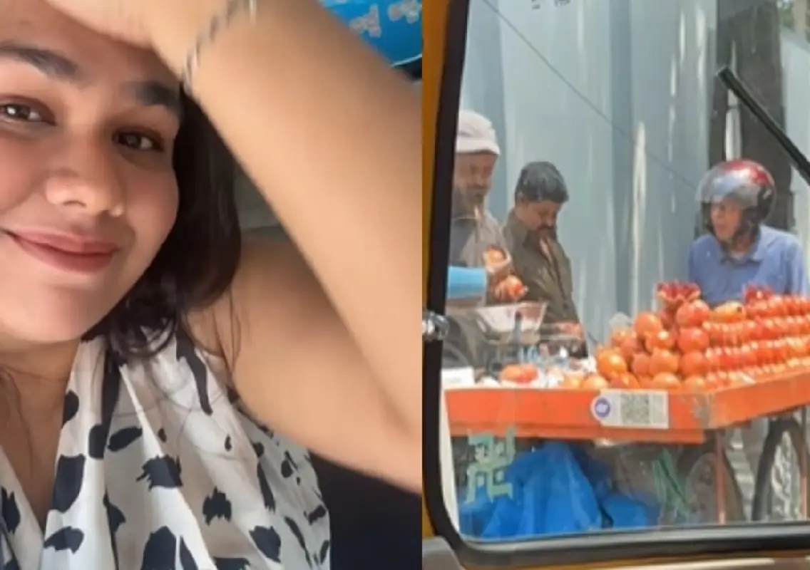 Auto driver stops mid-ride for fruit, viral video sparks debate - News Karnataka