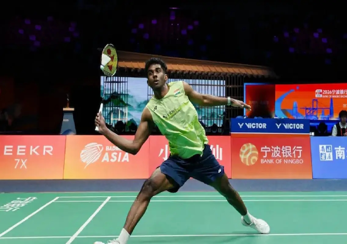 Ayush Shetty settles for silver at Asia Championships - News Karnataka