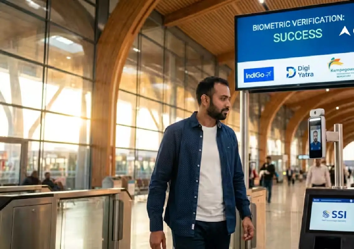 Bengaluru airport tests biometric travel, IndiGo leads shift - News Karnataka