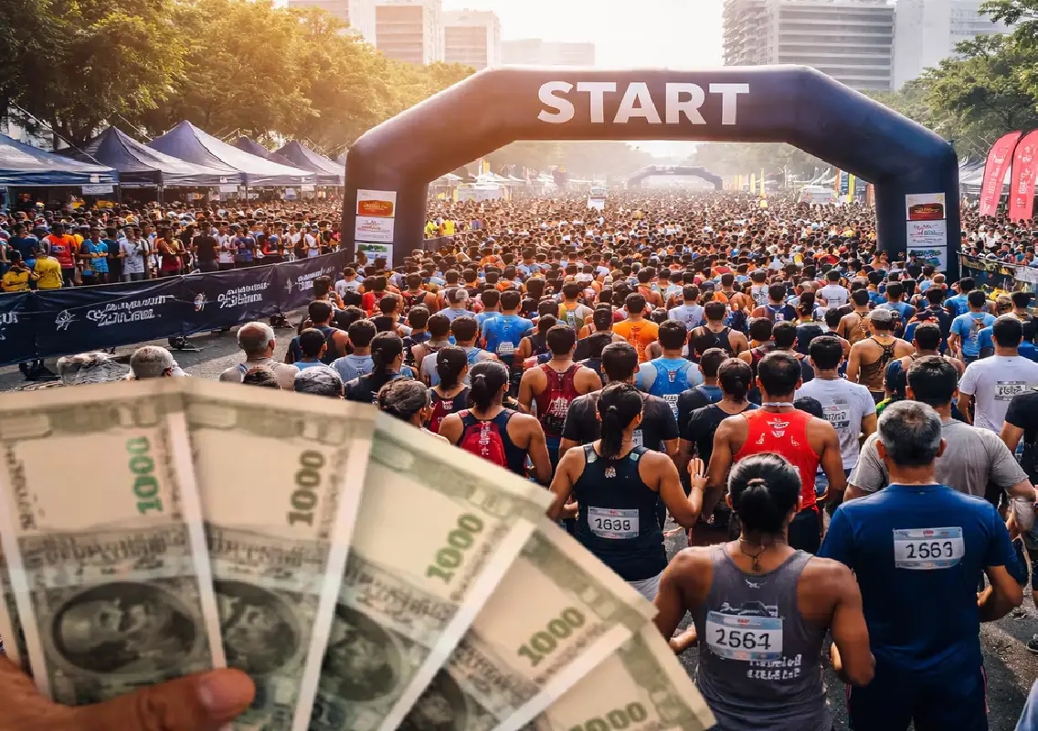 Bengaluru fitness event fee sparks debate after viral Rs 8 crore claim - News Karnataka