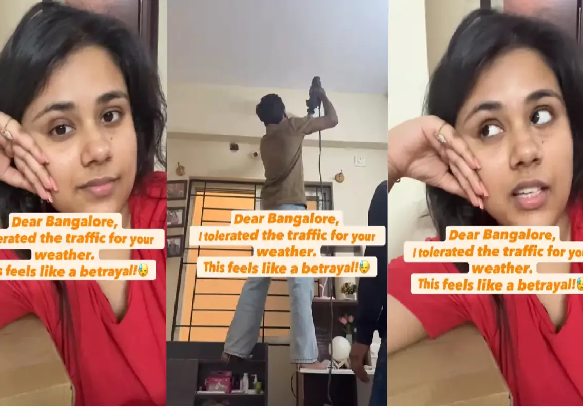 Bengaluru heat forces residents to buy ACs, viral video says it all - News Karnataka