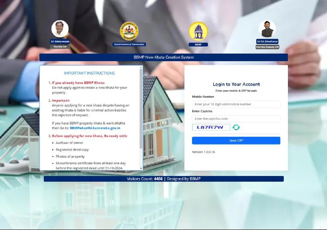 Bengaluru property owners can now get e-khata online - News Karnataka