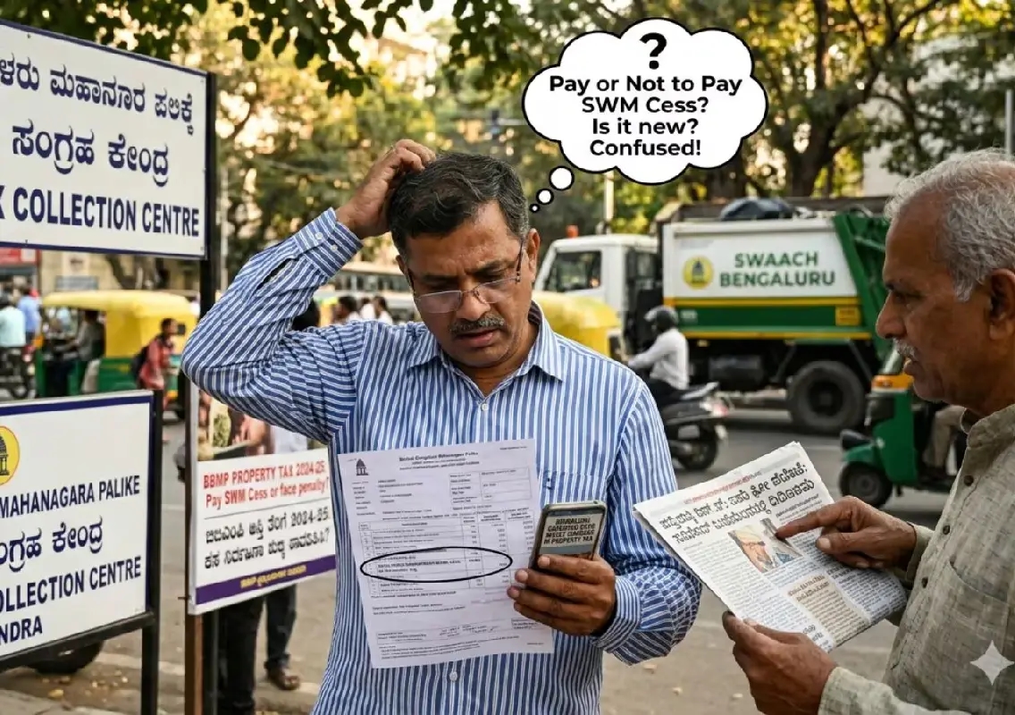 Bengaluru tax payments slow over new waste charge confusion - News Karnataka