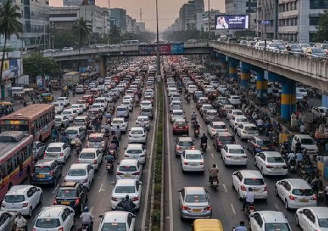 Bengaluru’s vehicle surge doubles pressure on limited road space - News Karnataka