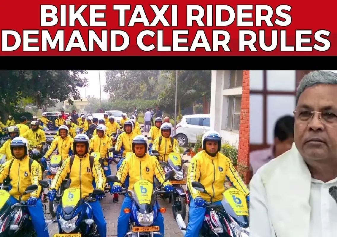 Bike taxi workers seek clear policy as uncertainty grows - News Karnataka